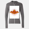 Triblend Lightweight Full-Zip Hooded Long Sleeve Tee Thumbnail