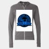 Triblend Lightweight Full-Zip Hooded Long Sleeve Tee Thumbnail