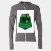 Triblend Lightweight Full-Zip Hooded Long Sleeve Tee Thumbnail