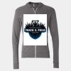 Triblend Lightweight Full-Zip Hooded Long Sleeve Tee Thumbnail