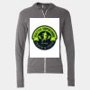 Triblend Lightweight Full-Zip Hooded Long Sleeve Tee Thumbnail