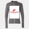 Triblend Lightweight Full-Zip Hooded Long Sleeve Tee Thumbnail