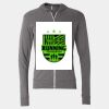 Triblend Lightweight Full-Zip Hooded Long Sleeve Tee Thumbnail