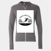 Triblend Lightweight Full-Zip Hooded Long Sleeve Tee Thumbnail