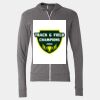 Triblend Lightweight Full-Zip Hooded Long Sleeve Tee Thumbnail