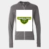 Triblend Lightweight Full-Zip Hooded Long Sleeve Tee Thumbnail