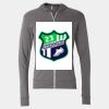 Triblend Lightweight Full-Zip Hooded Long Sleeve Tee Thumbnail