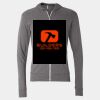 Triblend Lightweight Full-Zip Hooded Long Sleeve Tee Thumbnail