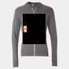 Triblend Lightweight Full-Zip Hooded Long Sleeve Tee Thumbnail