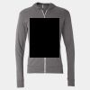 Triblend Lightweight Full-Zip Hooded Long Sleeve Tee Thumbnail