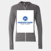 Triblend Lightweight Full-Zip Hooded Long Sleeve Tee Thumbnail