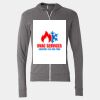 Triblend Lightweight Full-Zip Hooded Long Sleeve Tee Thumbnail