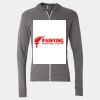 Triblend Lightweight Full-Zip Hooded Long Sleeve Tee Thumbnail