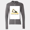 Triblend Lightweight Full-Zip Hooded Long Sleeve Tee Thumbnail