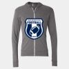 Triblend Lightweight Full-Zip Hooded Long Sleeve Tee Thumbnail