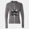 Triblend Lightweight Full-Zip Hooded Long Sleeve Tee Thumbnail