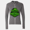 Triblend Lightweight Full-Zip Hooded Long Sleeve Tee Thumbnail