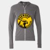 Triblend Lightweight Full-Zip Hooded Long Sleeve Tee Thumbnail