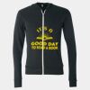 Triblend Lightweight Full-Zip Hooded Long Sleeve Tee Thumbnail