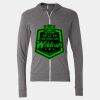 Triblend Lightweight Full-Zip Hooded Long Sleeve Tee Thumbnail