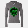 Triblend Lightweight Full-Zip Hooded Long Sleeve Tee Thumbnail