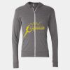 Triblend Lightweight Full-Zip Hooded Long Sleeve Tee Thumbnail