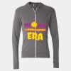 Triblend Lightweight Full-Zip Hooded Long Sleeve Tee Thumbnail