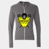 Triblend Lightweight Full-Zip Hooded Long Sleeve Tee Thumbnail