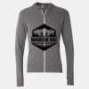 Triblend Lightweight Full-Zip Hooded Long Sleeve Tee Thumbnail