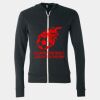 Triblend Lightweight Full-Zip Hooded Long Sleeve Tee Thumbnail