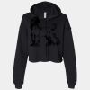 Women's Cropped Fleece Hoodie Thumbnail