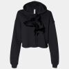 Women's Cropped Fleece Hoodie Thumbnail