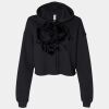 Women's Cropped Fleece Hoodie Thumbnail