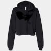 Women's Cropped Fleece Hoodie Thumbnail