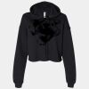 Women's Cropped Fleece Hoodie Thumbnail