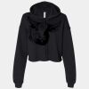 Women's Cropped Fleece Hoodie Thumbnail