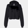 Women's Cropped Fleece Hoodie Thumbnail