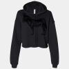 Women's Cropped Fleece Hoodie Thumbnail