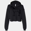 Women's Cropped Fleece Hoodie Thumbnail