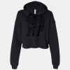 Women's Cropped Fleece Hoodie Thumbnail