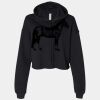 Women's Cropped Fleece Hoodie Thumbnail