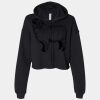 Women's Cropped Fleece Hoodie Thumbnail