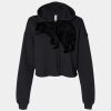 Women's Cropped Fleece Hoodie Thumbnail