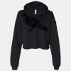 Women's Cropped Fleece Hoodie Thumbnail