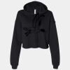 Women's Cropped Fleece Hoodie Thumbnail