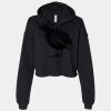 Women's Cropped Fleece Hoodie Thumbnail