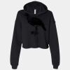 Women's Cropped Fleece Hoodie Thumbnail