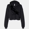 Women's Cropped Fleece Hoodie Thumbnail