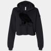 Women's Cropped Fleece Hoodie Thumbnail