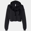 Women's Cropped Fleece Hoodie Thumbnail